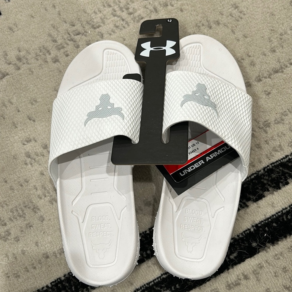 Under Armour project rock slides